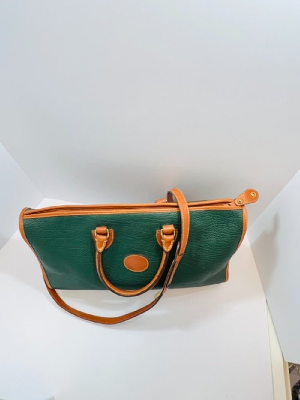 Dooney & Bourke All-Weather Leather Briefcase Messenger Bag Vintage 1980s EUC - Picture 4 of 14
